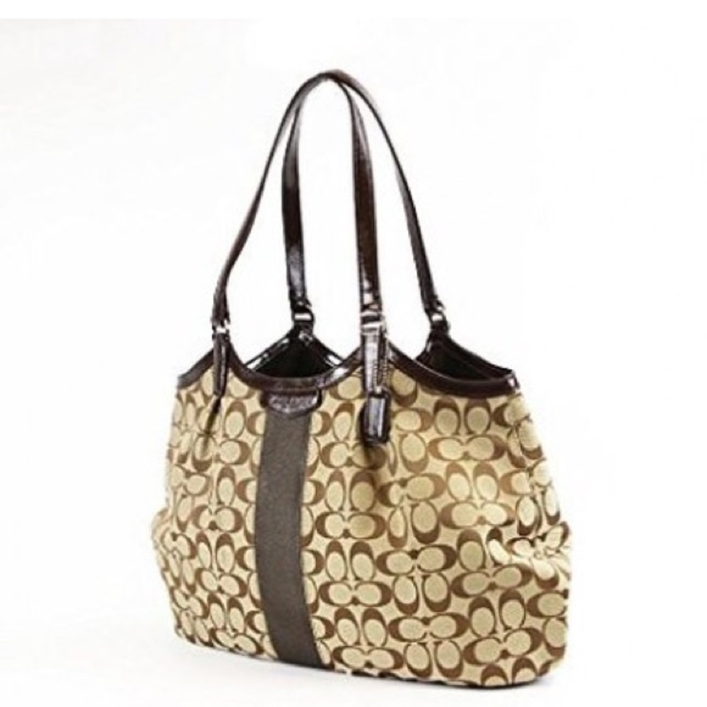 Authentic COACH Signature Stripe